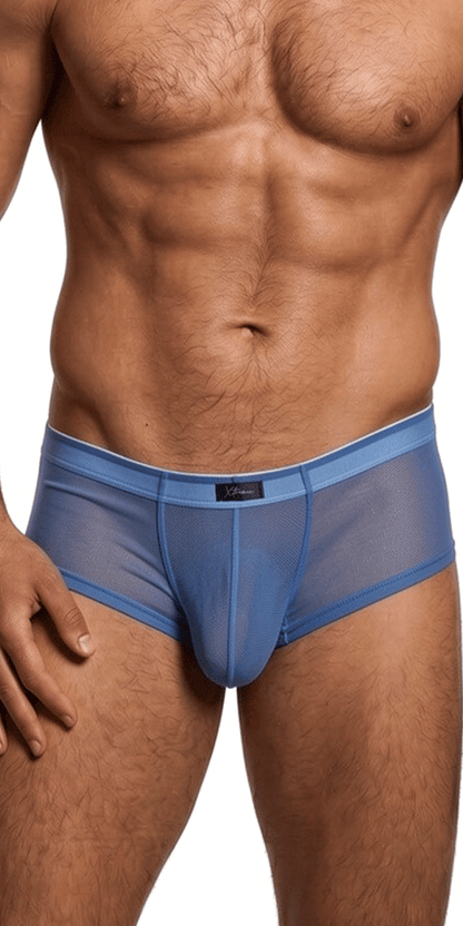 Xtremen 91263 Microfiber Mesh Briefs Blue