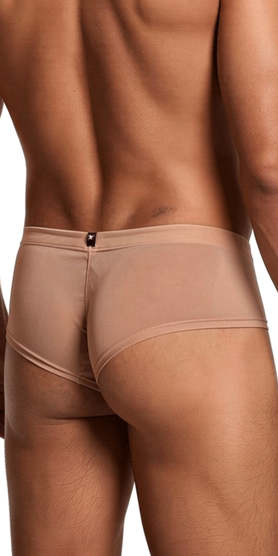 Xtremen 91263 Microfiber Mesh Briefs Brown