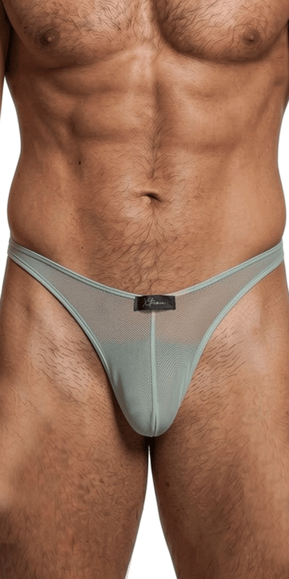 Xtremen 91264 Microfiber Mesh Bikini Green