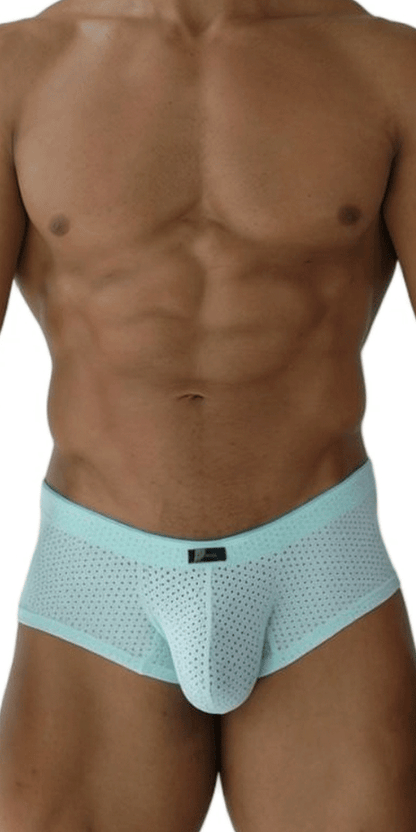 Xtremen 91269 Sleek V-cut Performance Mesh Briefs Seawater