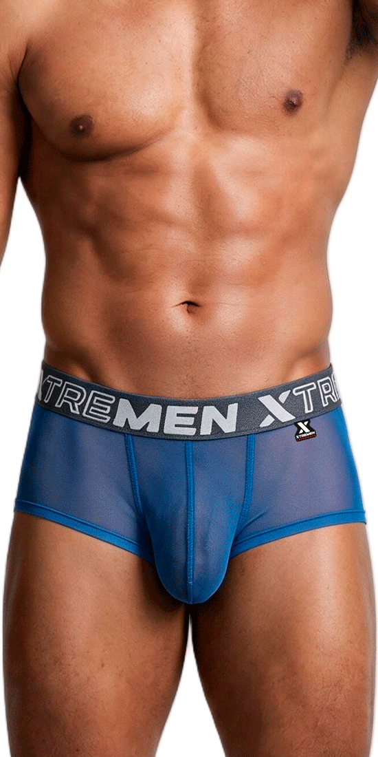 Xtremen 91279 Microfiber Mesh Briefs Blue