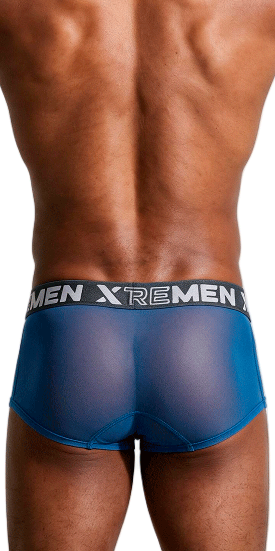 Xtremen 91279 Microfiber Mesh Briefs Blue