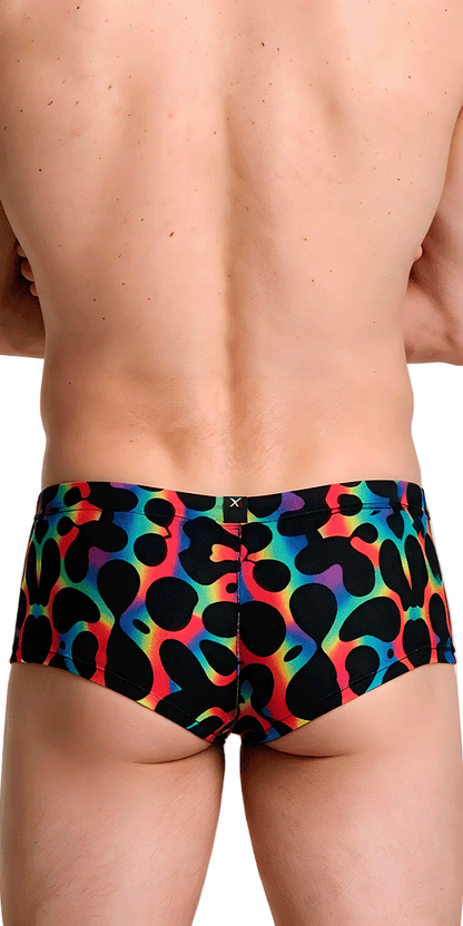 Xtremen 91283 Ultimate Low-rise Rainbow Printed Briefs Mushroom