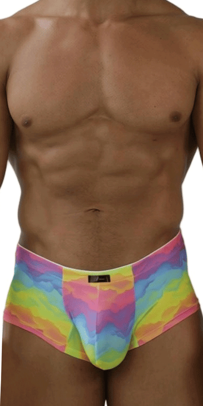 Xtremen 91283 Ultimate Low-rise Rainbow Printed Briefs Cloud