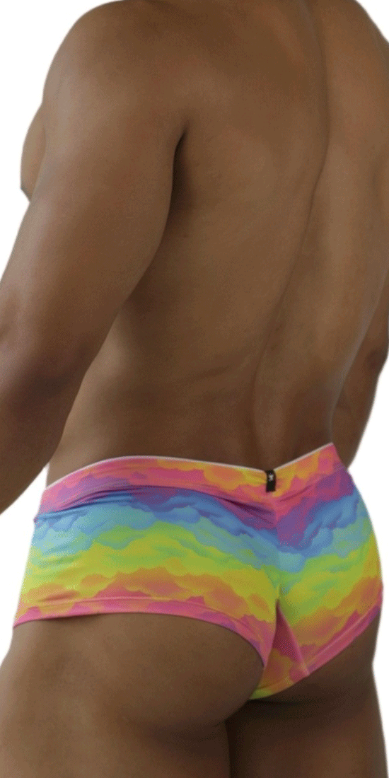 Xtremen 91283 Ultimate Low-rise Rainbow Printed Briefs Cloud