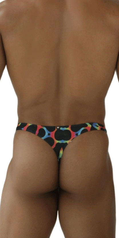 Xtremen 91284 Ultimate Rainbow Expression Men's Thong Mushroom
