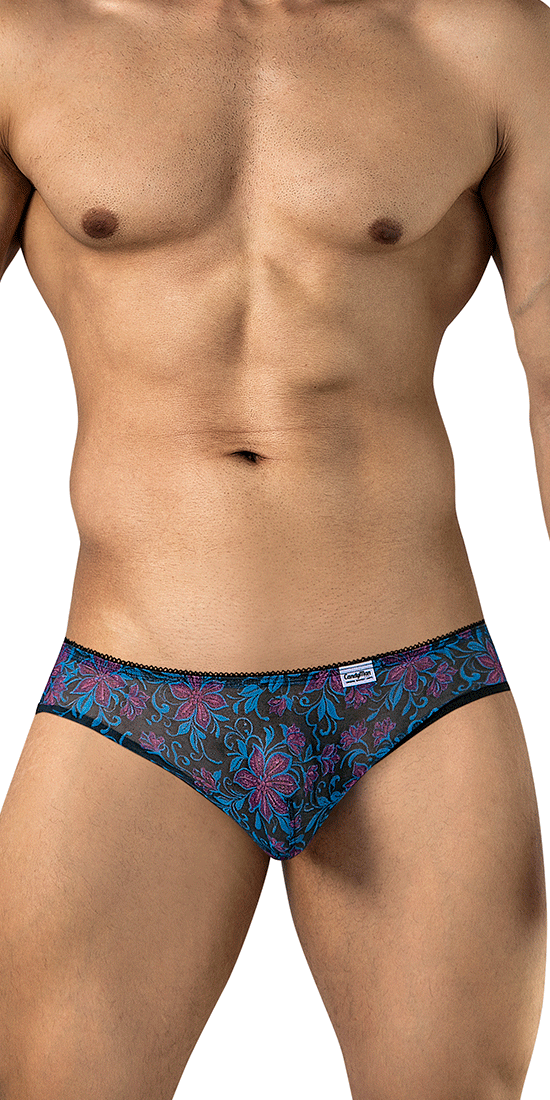 Candyman 95005 Mesh Briefs Printed Blue