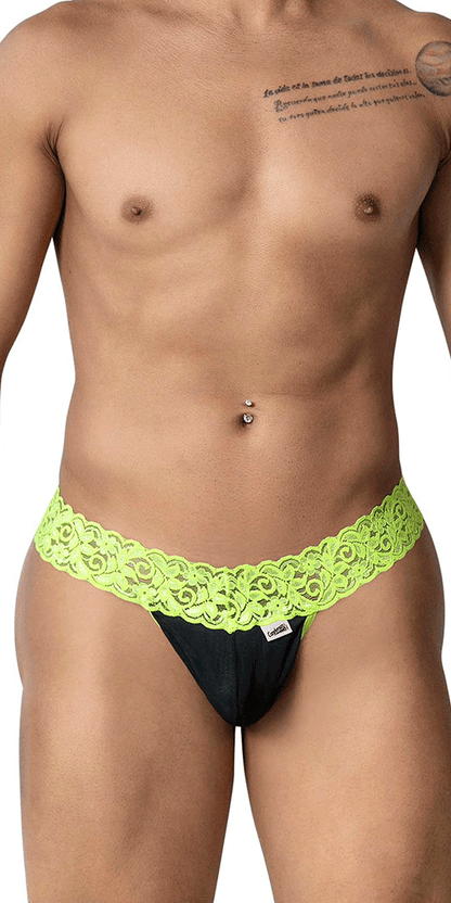 Candyman 99370 Thongs Hot Green