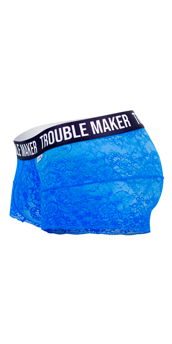 Candyman 99616 Trouble Maker Boxer en dentelle Bleu foncé