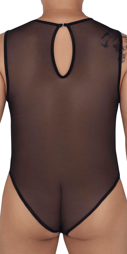 Candyman 99699x Mesh Bodysuit Black