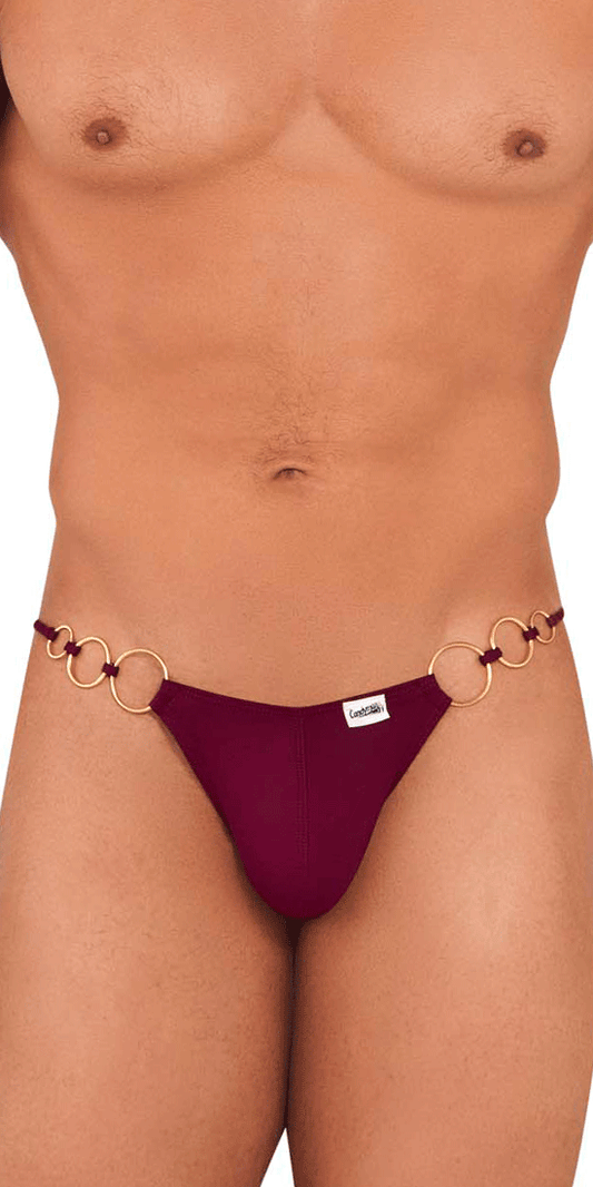 Candyman 99710 Holes In One Bikini Burgundy