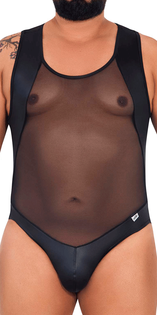 Candyman 99716x Work-n-out Bodysuit Black