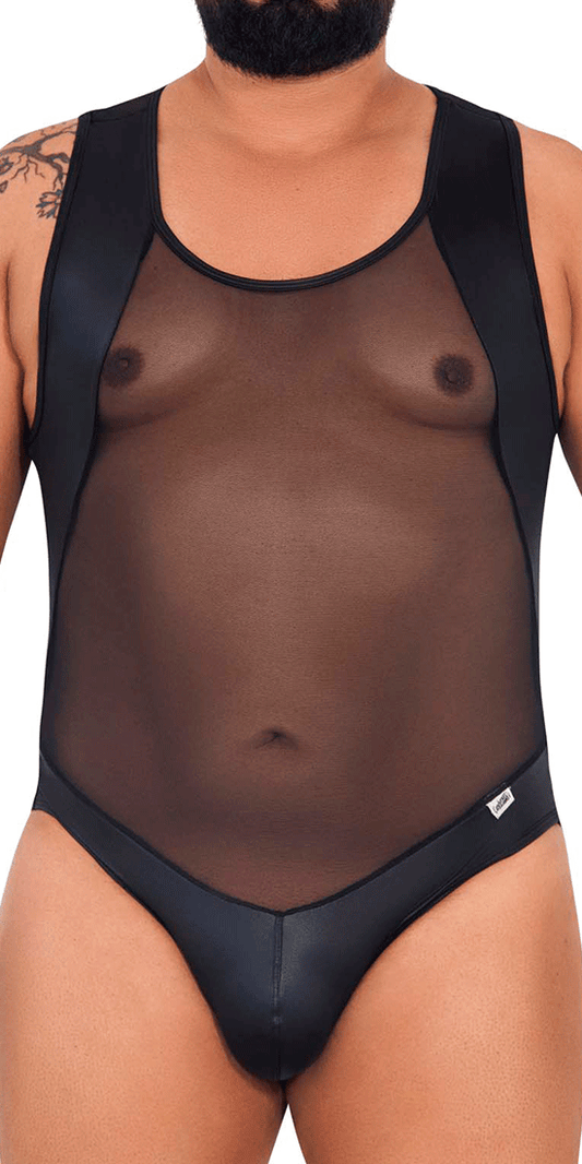 Candyman 99716x Work-n-out Bodysuit Black