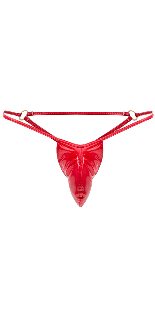Candyman 99738 Gloss G-string Red