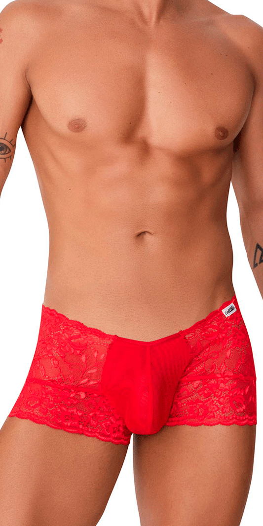 Candyman 99745 Lace Trunks Red