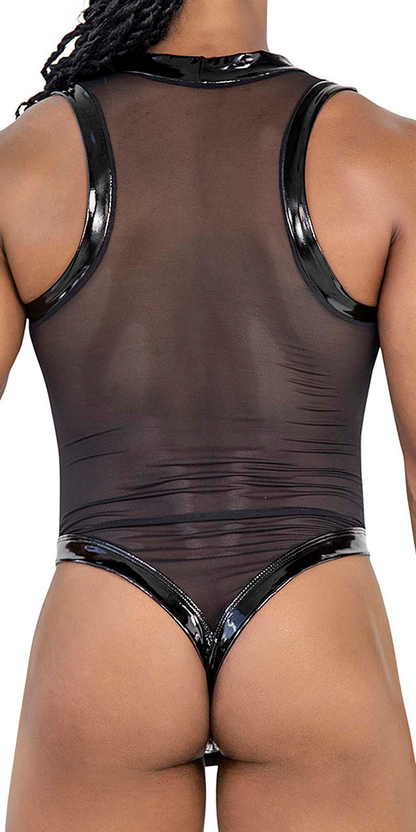 Candyman 99774 Gladiator-Bodysuit, Schwarz