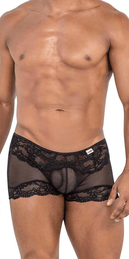 Candyman 99779 Mesh Lace Trunks Black