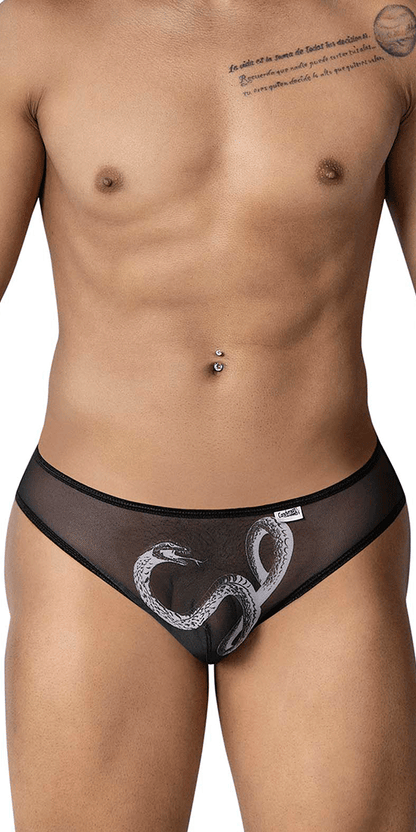 Candyman 99871 Egyptian Briefs Black-white