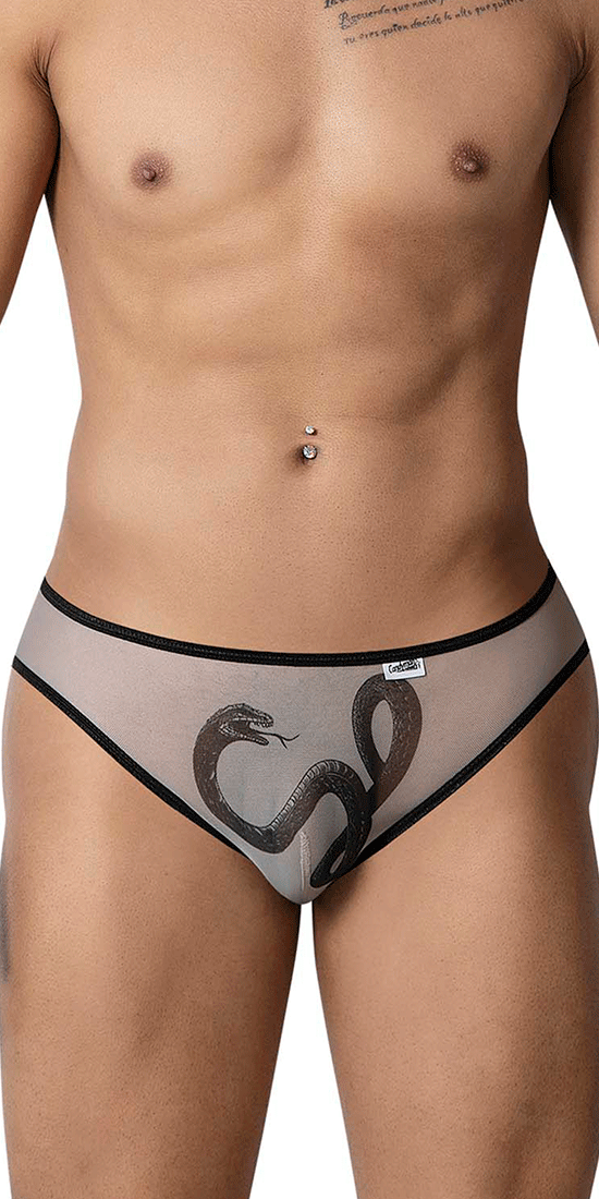 Candyman 99871 Egyptian Briefs Nude-black