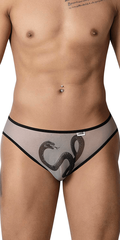 Candyman 99871 Egyptian Briefs Nude-black