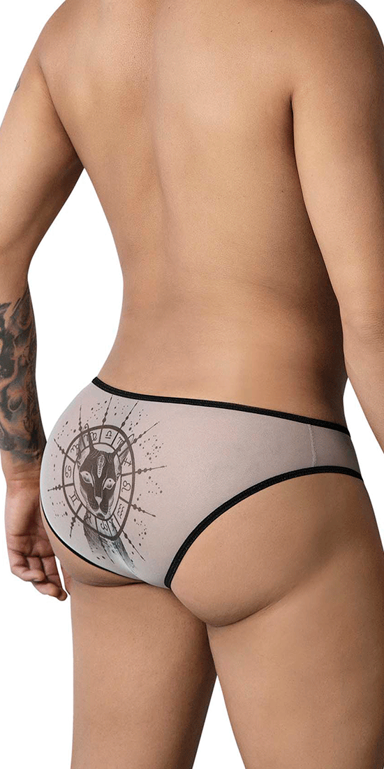 Candyman 99871 Egyptian Briefs Nude-black