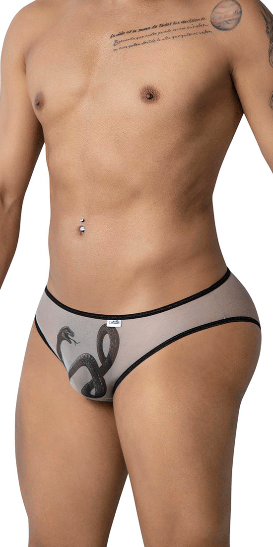 Candyman 99871 Egyptian Briefs Nude-black