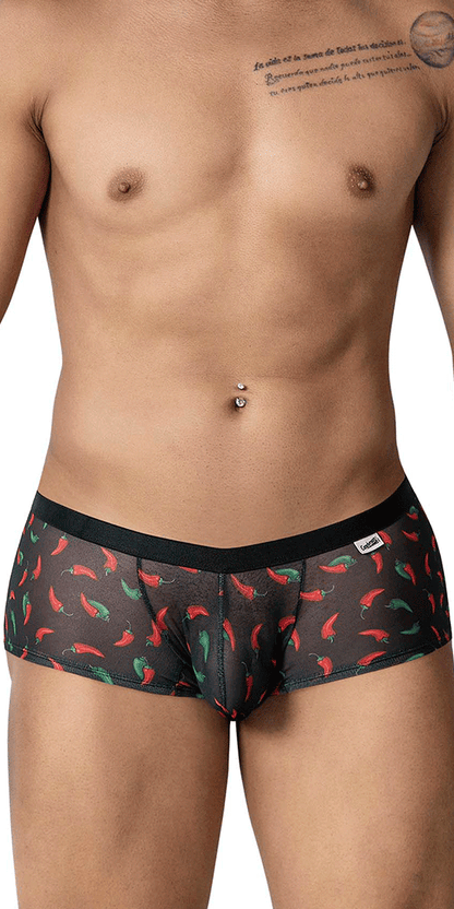 Candyman 99873 Trunks Black Print
