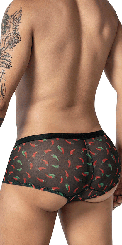 Candyman 99873 Trunks Black Print