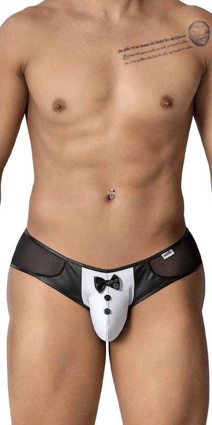 Candyman 99919 Tuxedo Briefs Black-white