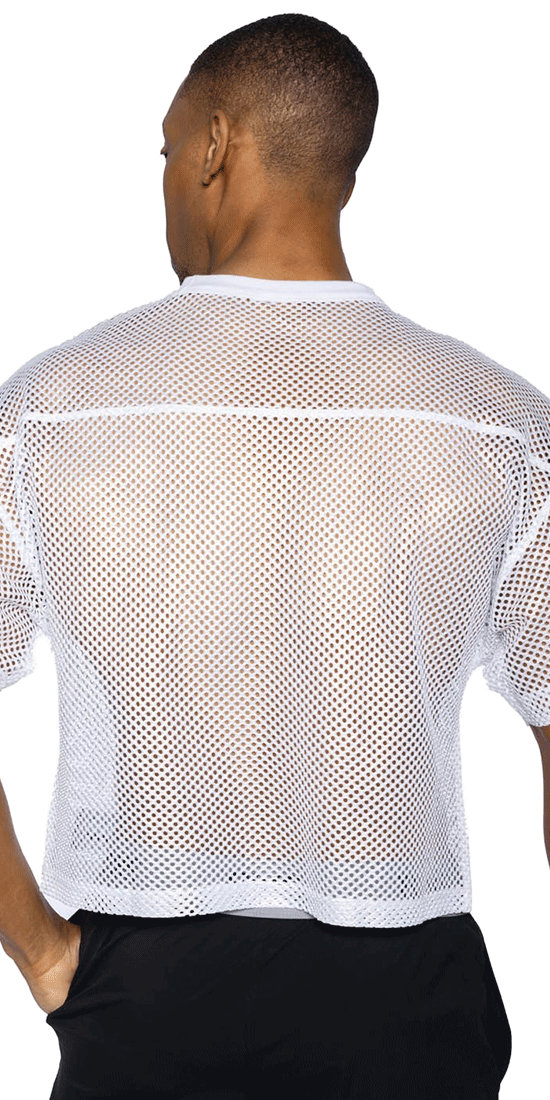 Bike Athletic Bam134 Short Sleeve Practice Jersey Color White