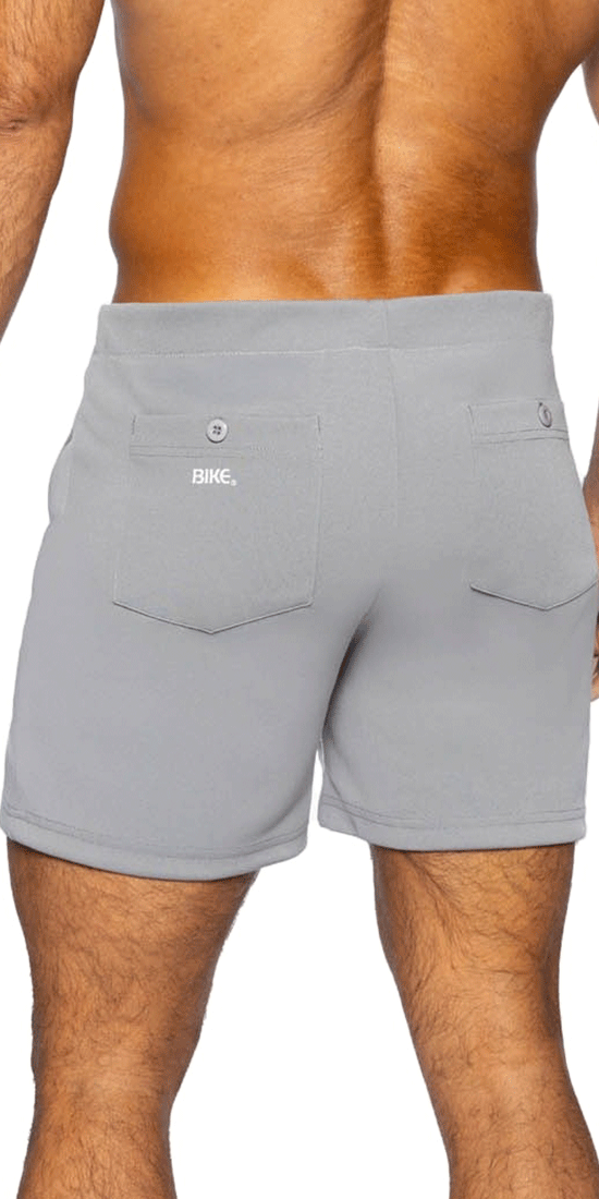 Bike Athletic Bam207 Coaches Short 5 Inch Inseam Color Gray<
