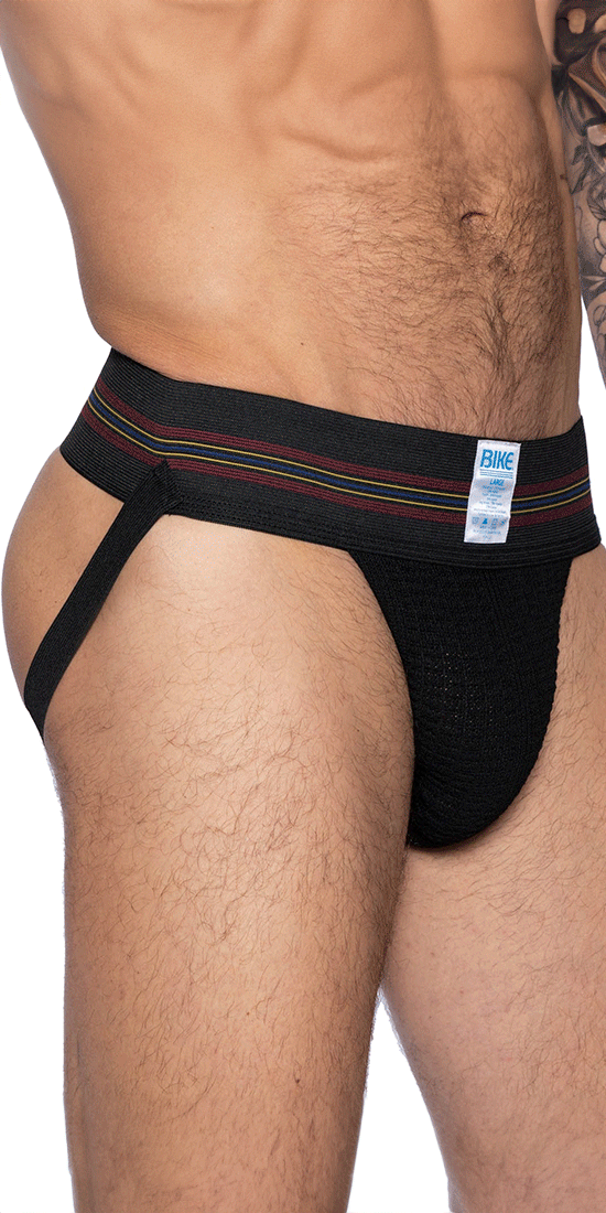 Bike Athletic Bas306 Original Number 10 Jockstrap Color Black
