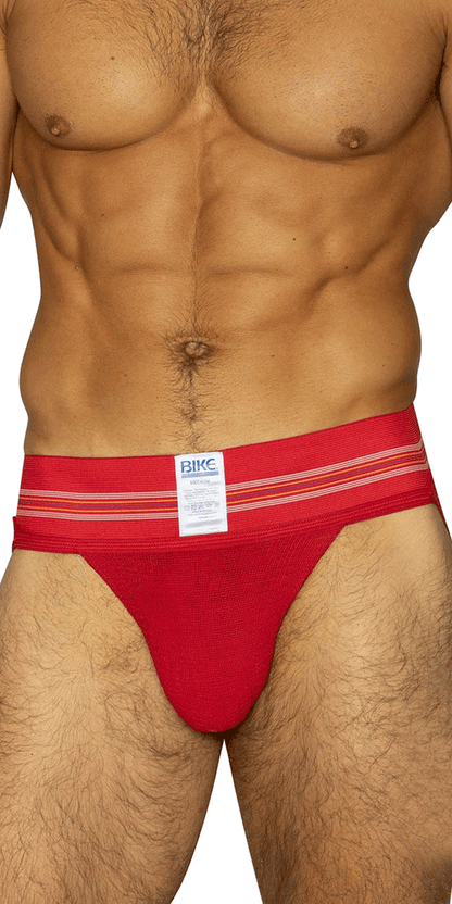 Bike Athletic Bas306 Original Number 10 Jockstrap Color Red