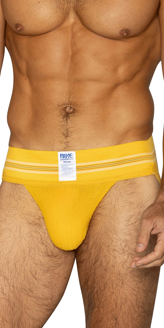 Bas306 Original Number 10 Jockstrap Color Yellow Yellow