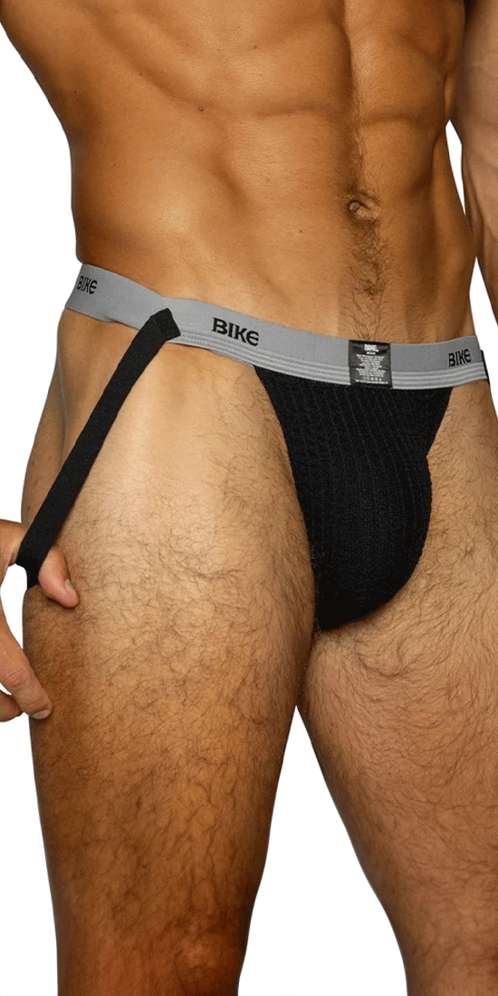 Bike Athletic Bas308 Swimmer Jockstrap Black