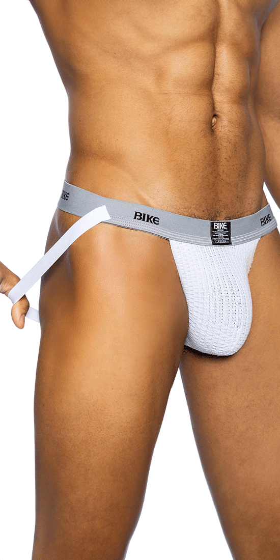 Bike Athletic Bas308 Swimmer Jockstrap White