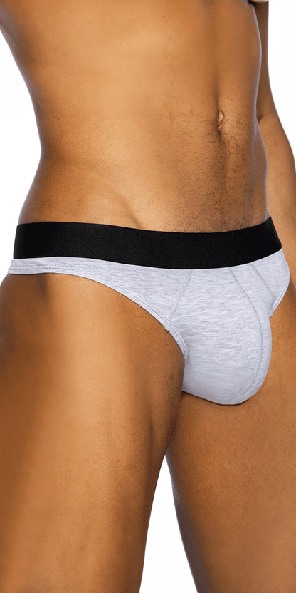 Bike Athletic Bas319 Active Thong Color Light Gray