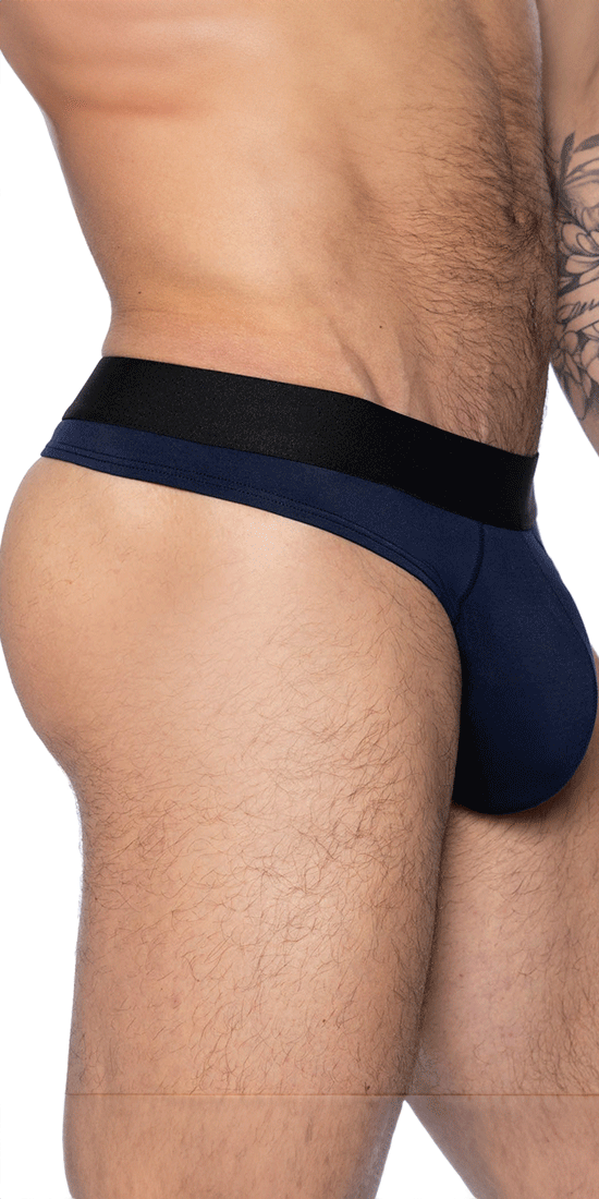 Bike Athletic Bas319 Active Thong Color Navy