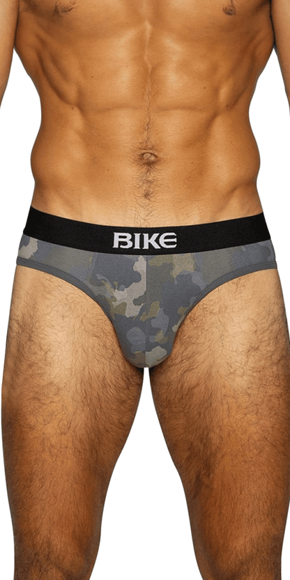 Bike Athletic Bas327 Stretch Cotton Brief Camo