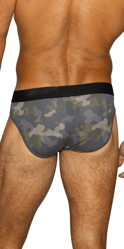 Bike Athletic Bas327 Stretch Cotton Brief Camo