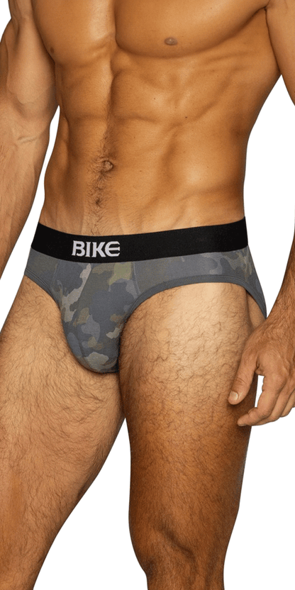 Bike Athletic Bas327 Stretch Cotton Brief Camo