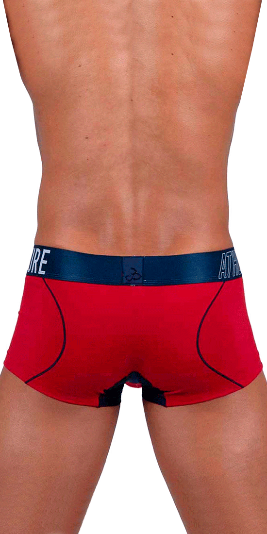 Private Structure Baut4389 Athlete Trunks Red Falcon