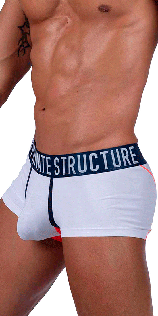 Private Structure Baut4389 Athlete Trunks White League