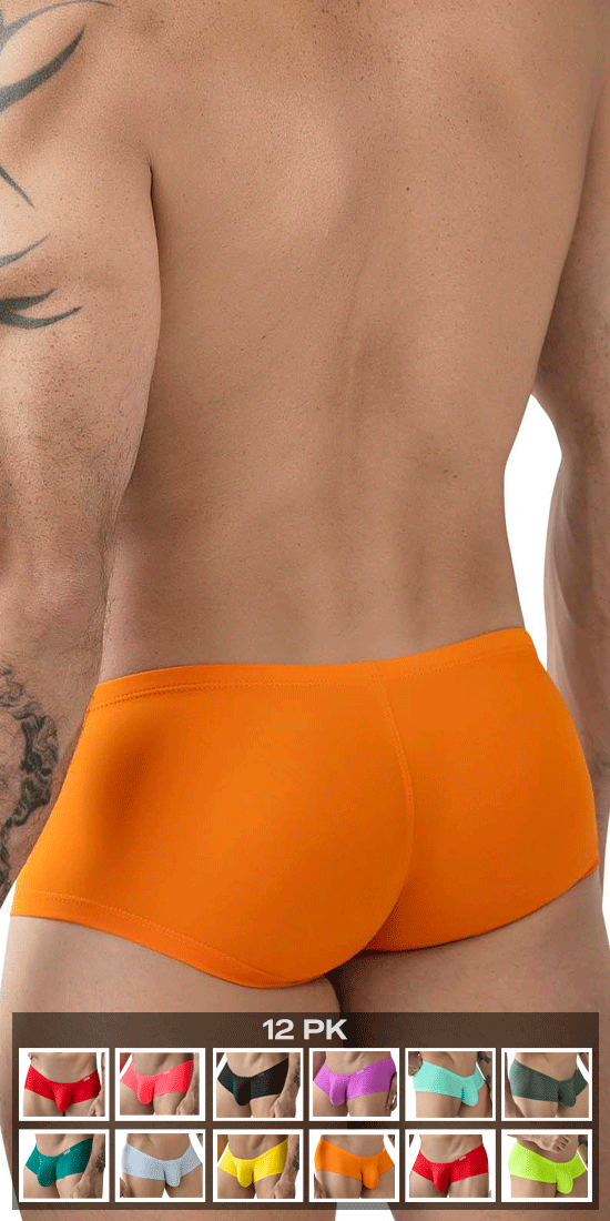 Clever 229956 12pk Australian Latin Trunks Multi-colored