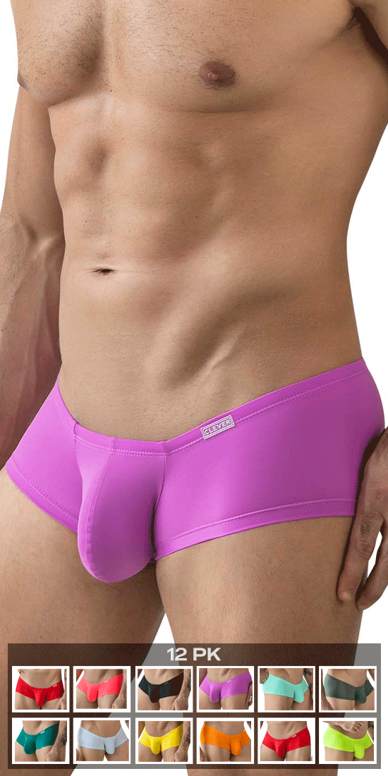 Clever 229956 12pk Australian Latin Trunks Multi-colored