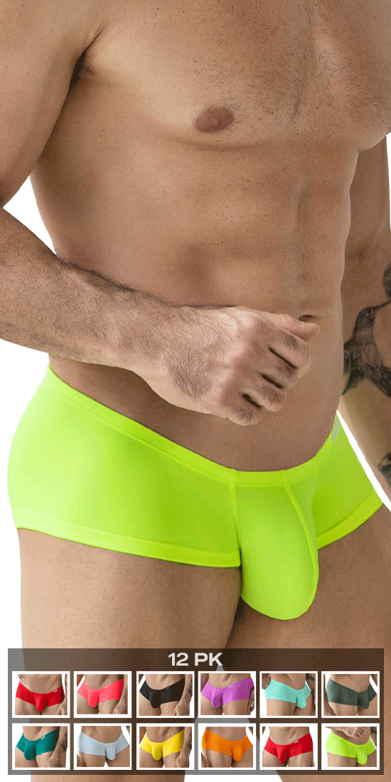 Clever 229956 12pk Australian Latin Trunks Multi-colored