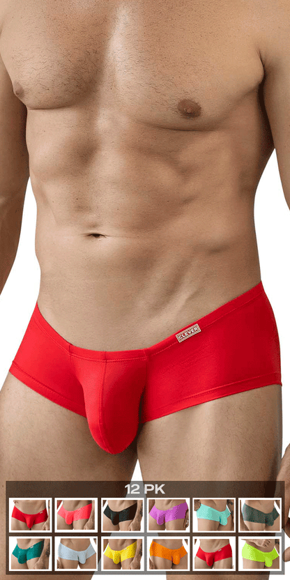 Clever 229956 12pk Australian Latin Trunks Multi-colored