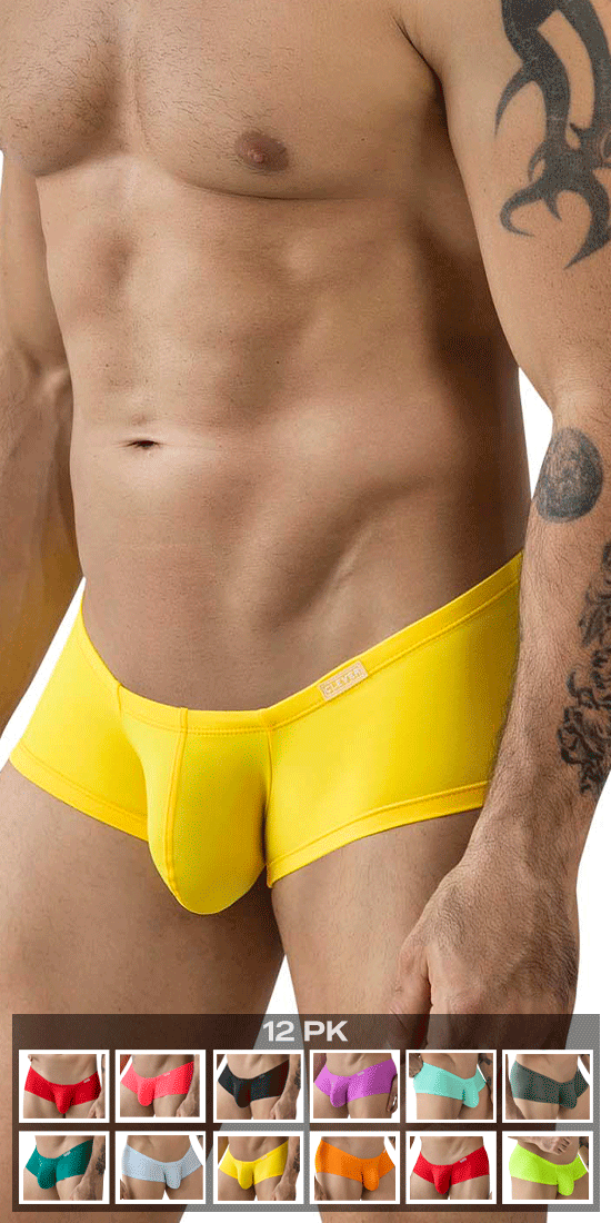 Clever 229956 12pk Australian Latin Trunks Multi-colored