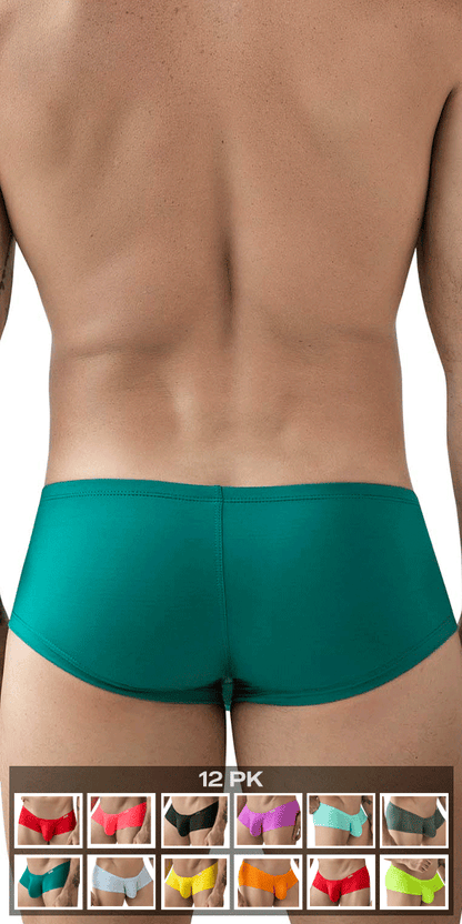 Clever 229956 12pk Australian Latin Trunks Multi-colored