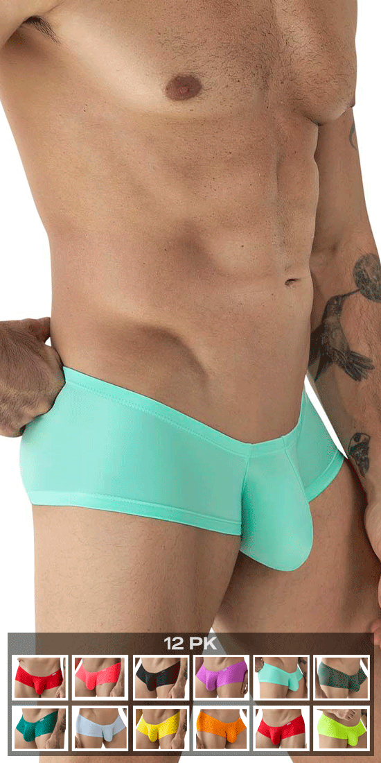 Clever 229956 12pk Australian Latin Trunks Multi-colored